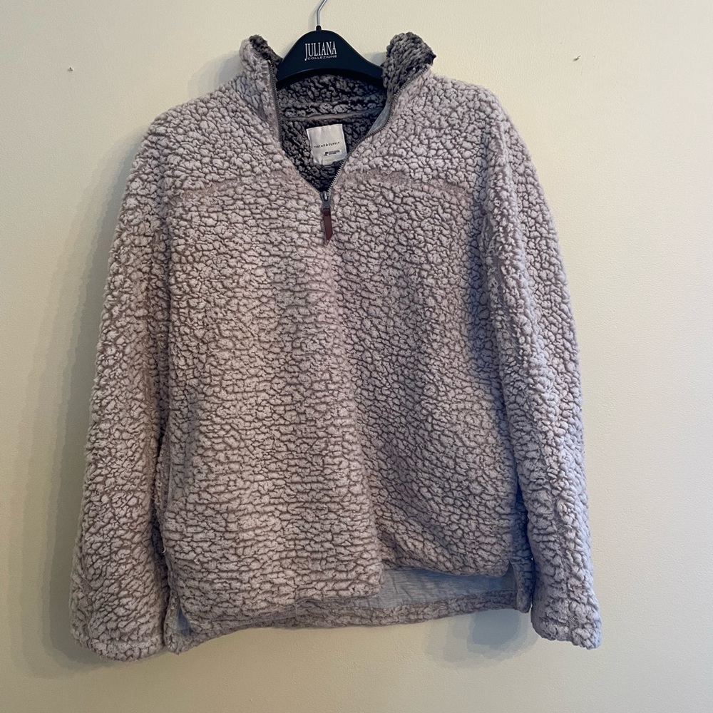 Sherpa quarter zip